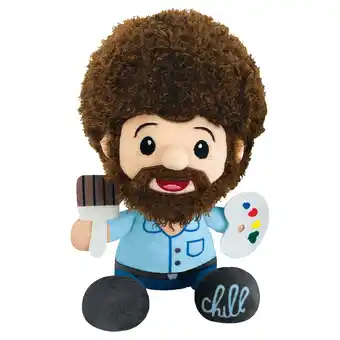 Walmart Fiesta Toys Bob Ross 10 inch Plush Toy, Brown C20043 offer