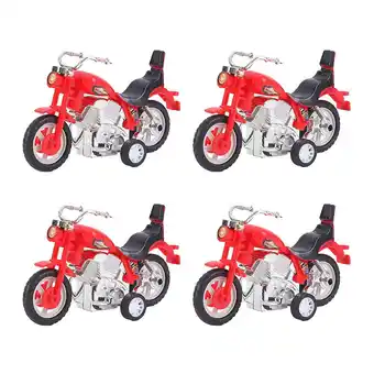 Walmart Masteelf 4Pcs Children Motorcycle Models Pull Back Motorbike Toys Random Color offer