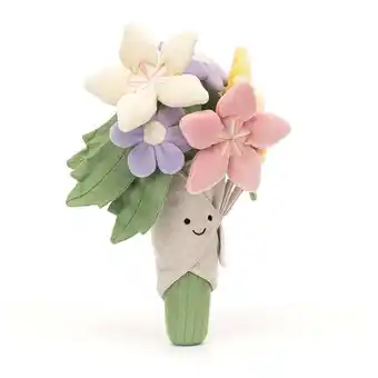 Walmart Jellycat Amuseables Bouquet of Flowers-12.2 inch-Valentine's Day, Mother's Day Gift offer