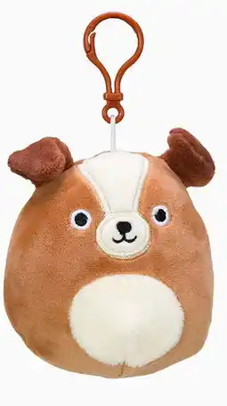 Walmart Squishmallows 3.5 Inch St. Bernie the Dog Clip On Plush offer