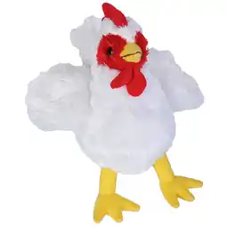 Walmart Wild Republic Hug'ems Chicken Stuffed Animal, 7 Inches offer