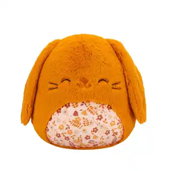 Walmart Squishmallows FuzzAMallow 12 Doral the Caramel Bunny with Floral Belly - Easter Plush offer