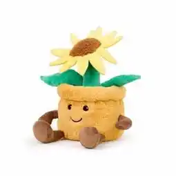 Walmart Yellow Flower Pot Warmies Cozy Plush Heatable Lavender Scented Stuffed Animal offer