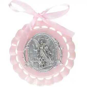Walmart Roman Baby Cradle Medal in Gift Box (Pink) offer