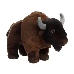 Walmart Aurora - Small Brown Eco Nation - 9 Bison - Eco-Friendly Stuffed Animal offer