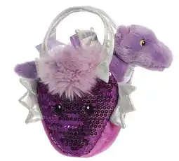 Walmart Aurora - Small Multicolor Fancy Pals - 7 Bolt Dragon - Fashionable Stuffed Animal offer