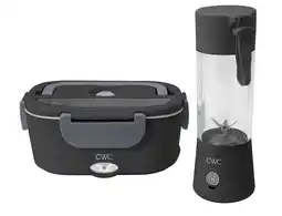 Walmart COOK WITH COLOR Electric Lunch Box and Portable Blender Set, Travel Size, Black offer