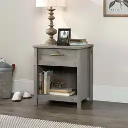 Walmart Sauder Cannery Bridge Bedroom Nightstand, Mystic Oak Finish offer