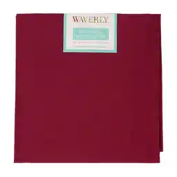 Walmart Waverly Inspirations, 100% Cotton, Sewing & Crafting, Cranberry, Fat Quarter, Solids, 21 x 18 offer