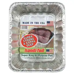 Walmart Handi-Foil Super King Aluminum Foil All Purpose Pan, 1 Count offer