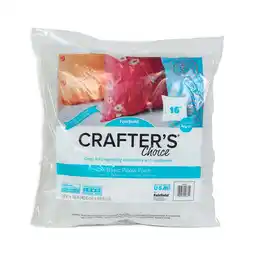 Walmart Poly-Fil Crafter's Choice Decorative Square Pillow Insert by Fairfield , 16 x 16 (1 Pillow Insert) offer