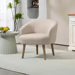 Walmart Mainstays Curved Textured Chair, Beige offer
