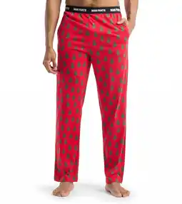 Walmart Little Blue House by Hatley Men's MAN PANTS Pajama Pants, Trees On Red, Medium offer