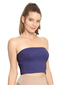 Walmart Stretch Is Comfort Women's Plus Size Crop Tube Top | Adult Xlarge - 5x offer