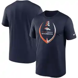 Walmart Men's Nike Navy Denver Broncos Icon Legend Performance T-Shirt offer