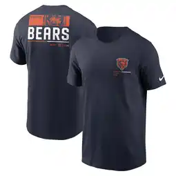 Walmart Men's Nike Navy Chicago Bears Team Incline T-Shirt offer