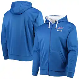 Walmart Men's Dunbrooke Royal/White Buffalo Bills Apprentice Full-Zip Hoodie offer