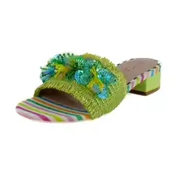 Walmart Betsey Johnson Peyten Women's Sandals Green Multi Size 7.5 M offer