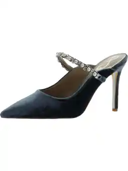 Walmart Sam Edelman Womens Hyland Velvet Embellished Mules offer