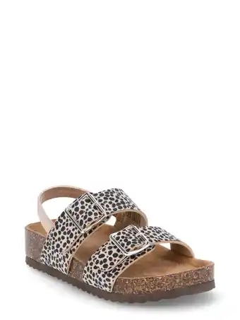 Walmart Wonder Nation Toddler Girls 2 Buckle Footbed Sandal offer