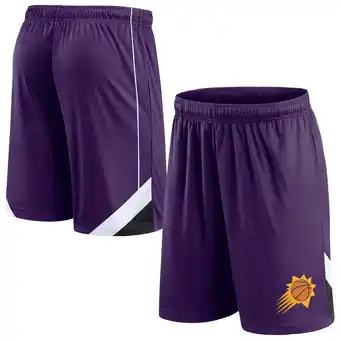 Walmart Men's Fanatics Purple Phoenix Suns Slice Shorts offer