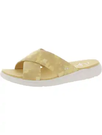 Walmart Ryka Womens Malin Flat Slip On Slide Sandals offer