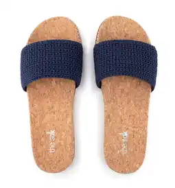 Walmart The Sak Mendocino Slide Sandal , Hand-crochet, Recycled Polypropylene Yarn offer