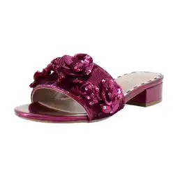 Walmart Betsey Johnson Alysa Women's Sandals Fuchsia Size 7.5 M offer