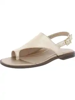Walmart Vionic Womens Ella Leather Toe Loop Slingback Sandals offer