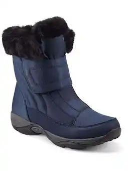 Walmart Easy Spirit Womens Eminee Slip On Velcro Winter & Snow Boots offer
