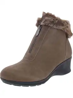 Walmart Easy Spirit Womens Fairlae Suede Almond Toe Ankle Boots offer