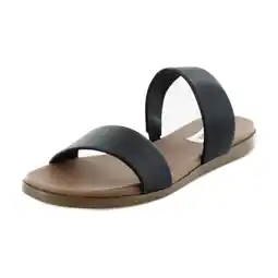 Walmart Steve Madden Dual Women's Sandals Black Leather Size 7.5 M offer