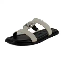 Walmart Aerosoles Boston Women's Sandals Eggnog Leather Size 9 M offer