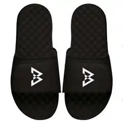 Walmart Youth ISlide Black Beast Mode Logo Slide Sandals offer