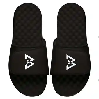 Walmart Youth ISlide Black Beast Mode Logo Slide Sandals offer