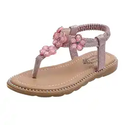Walmart Toddler Shoes Floral Sandals Bling Flip Flop Fall and Winter Casual Comfort Non- Kids Shoes offer