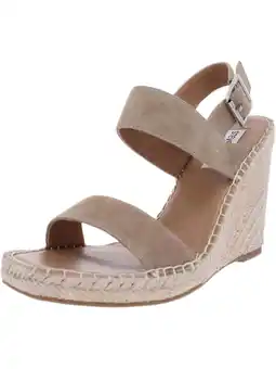 Walmart Steve Madden Womens Uri Ankle Strap Espadrilles Wedge Heels offer
