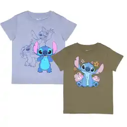 Walmart Disney Lilo And Stitch T-Shirt 2-Piece Set (Sizes 4-6X) offer