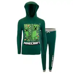 Walmart Minecraft Boys Sweatshirt and Jogger Pant Set, 2-Piece, Sizes 4-10 offer