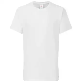 Walmart Fruit of the Loom Boys/Girls Iconic 195 Premium T-Shirt offer