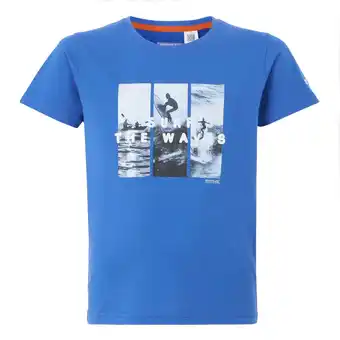 Walmart Regatta Boys/Girls Bosley VIII Surf Print T-Shirt offer