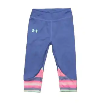 Walmart Pre-Owned Under Armour Girls Purple | Pink Athletic Pants size: 18 Months (Good) offer