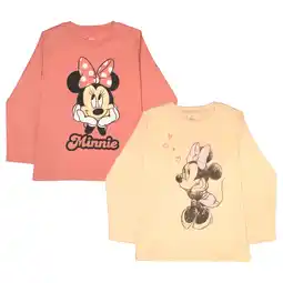 Walmart Disney Minnie Mouse Long Sleeve T-Shirt 2-Piece Set (Sizes 4-6X) offer