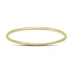 Walmart Skinny Thin Domed Stackable 14K Yellow Gold Band (.75 mm) offer