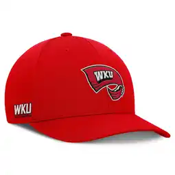Walmart Men's-Top of the World Red Western Kentucky Hilltoppers Reflex Performance Flex Hat offer