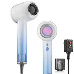 Walmart Moosoo Hair dryer, High-Speed Blow Dryer With 4 Temps & 3 Speeds, Hair Dryer for Fast Drying offer