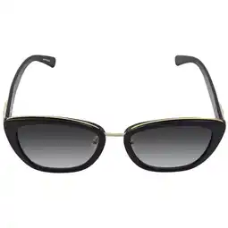 Walmart Longchamp LO687S 001 Women's Black Plastic Full Rim Sunglasses offer