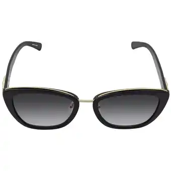 Walmart Longchamp LO687S 001 Women's Black Plastic Full Rim Sunglasses offer