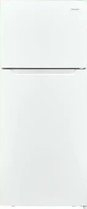 Walmart Frigidaire FFHT1822UW 18 Cu. Ft. Top Freezer Refrigerator, White offer