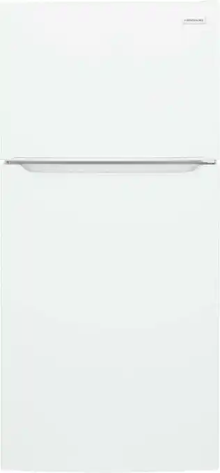 Walmart Frigidaire FFTR2045VW 20 Cu. Ft. Top-Freezer Refrigerator, Garage Ready, White offer